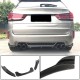 Диффузор заднего бампера Карбон V1 (для F86) для BMW X6 F-16 2014-2019 гг