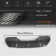 Диффузор заднего бампера Карбон V2 (M-Sport) для BMW X6 F-16 2014-2019 гг