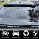 Спойлер заднего стекла Карбон для BMW X6 F-16 2014-2019 гг