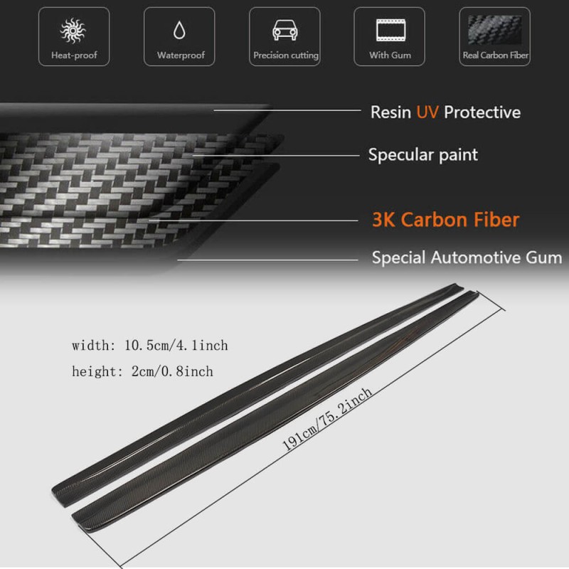 Накладки на пороги Carbon (для E82, Carbon) для BMW 1 серия E81/82/87/88 2004-2011 гг Накладки на пороги Carbon (для E82, Carbon) для BMW 1 серия E81/82/87/88 2004-2011 гг
