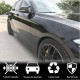 Накладки на пороги (для M-Sport 2015-2019, Карбон) для BMW 1 серия F20/21