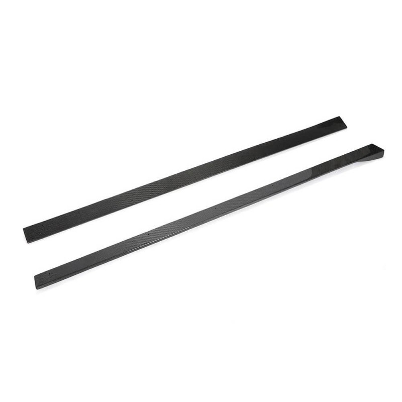 Накладки на пороги V2 (для F87, Карбон) для BMW 2 серия F22/23 2014-2021 гг