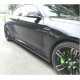 Накладки на пороги V2 (для F87, Карбон) для BMW 2 серия F22/23 2014-2021 гг