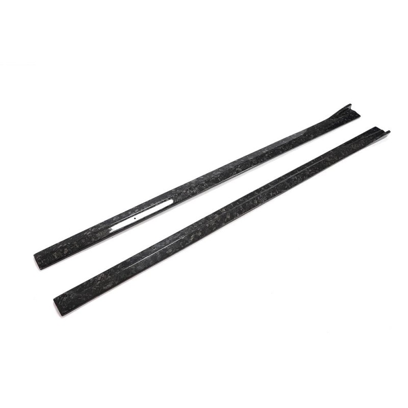 Накладки на пороги Карбон V2 (для M-Competition) для BMW 2 серия F22/23 2014-2021 гг