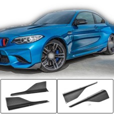 Накладки на пороги Карбон V4 (для M-Competition) для BMW 2 серія F22/23 2014-2021 рр