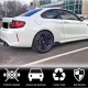 Накладки на пороги Карбон V4 (для M-Competition) для BMW 2 серия F22/23 2014-2021 гг