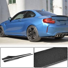 Накладки на пороги V1 (для F87, Карбон) для BMW 2 серия F22/23 2014-2021 гг