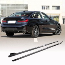 Накладки на пороги V1 (для G20, Карбон) для BMW 3 серия G20/21 2018- гг