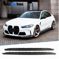 Накладки на пороги V5 (для G80, Карбон) для BMW 3 серия G20/21 2018- гг