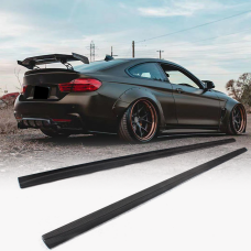 Накладки на пороги V2 (для F32/F33 M-Sport, Карбон) для BMW 4 серия F-32 2012-2020 гг