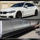 Накладки на пороги V2 (для F32/F33 M-Sport, Карбон) для BMW 4 серия F-32 2012-2020 гг