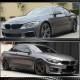 Накладки на пороги V2 (для F32/F33 M-Sport, Карбон) для BMW 4 серия F-32 2012-2020 гг