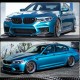 Накладки на пороги Карбон V3 (для 2017-2020 M-Sport/M5) для BMW 5 серия G30/31