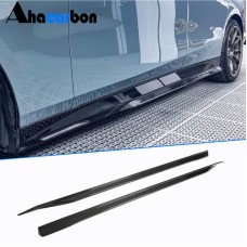 Накладки на пороги Сухой карбон (для M-Sport) для BMW 5/i5 серия G60/60E/61 2023- гг