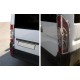Хромированные Накладки на Задние Фонари с Изгибом (2 шт, Пластик) для Peugeot Boxer 2006-2025 гг