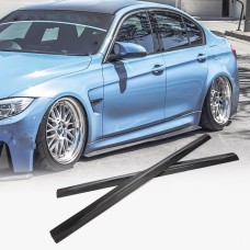 Накладки на пороги V2 (під M3 пороги, Карбон) для BMW 3 серія F30/F31 2012-2019 рр