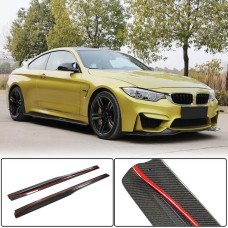 Накладки на пороги V3 (для F82/F83, Карбон) для BMW 4 серия F-32 2012-2020 гг