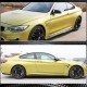 Накладки на пороги V3 (для F82/F83, Карбон) для BMW 4 серия F-32 2012-2020 гг