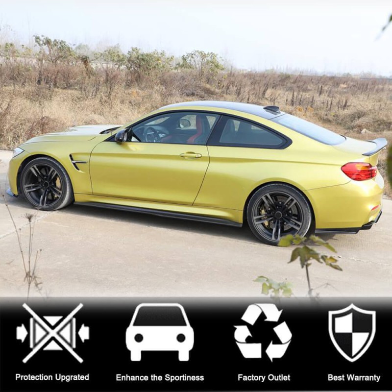 Накладки на пороги FRP V4 (для F82) для BMW 4 серия F-32 2012-2020 гг Накладки на пороги FRP V4 (для F82) для BMW 4 серия F-32 2012-2020 гг