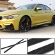 Накладки на пороги V5 (для F82/F83, Карбон) для BMW 4 серия F-32 2012-2020 гг