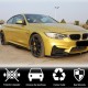 Накладки на пороги V5 (для F82/F83, Карбон) для BMW 4 серия F-32 2012-2020 гг