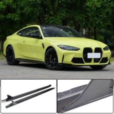 Накладки на пороги Сухой карбон V3 (для G82/G83) для BMW 4 серия G22/23/26 2020- гг