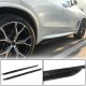 Накладки на пороги Карбон V1 (Натуральный карбон) для BMW X5 G05 2019- гг