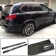 Накладки на пороги Карбон (для F86) для BMW X6 F-16 2014-2019 гг