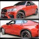 Накладки на пороги Карбон (для F86) для BMW X6 F-16 2014-2019 гг