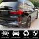 Накладки на пороги Карбон (для M-Sport) для BMW X7 G07 2019- гг