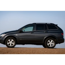 Наружняя окантовка стекол (6 шт, нерж) для SsangYong Kyron 2005-2014 гг