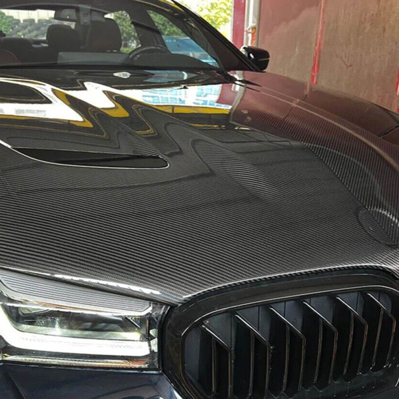 Капот (F90-style, Карбон) для BMW 5 серия G30/31 2017-2023 гг