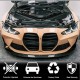 Накладка под капот (для G80, Карбон) для BMW 3 серия G20/21 2018- гг