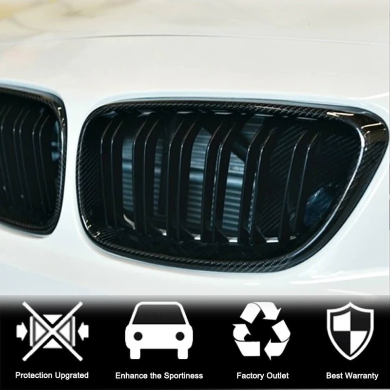 Карбоновые Ноздри V2 для BMW 2 серия F22/23 2014-2021 гг Карбоновые Ноздри V2 для BMW 2 серия F22/23 2014-2021 гг