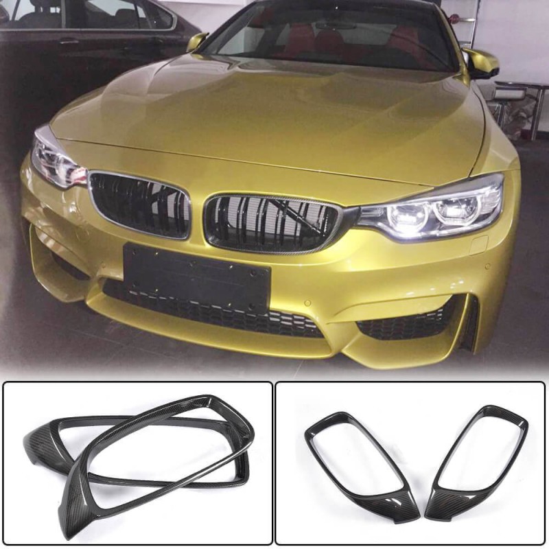 Обводка решетки (Карбон) для BMW 4 серия F-32 2012-2020 гг