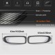 Обводка решетки (Карбон) для BMW 4 серия F-32 2012-2020 гг