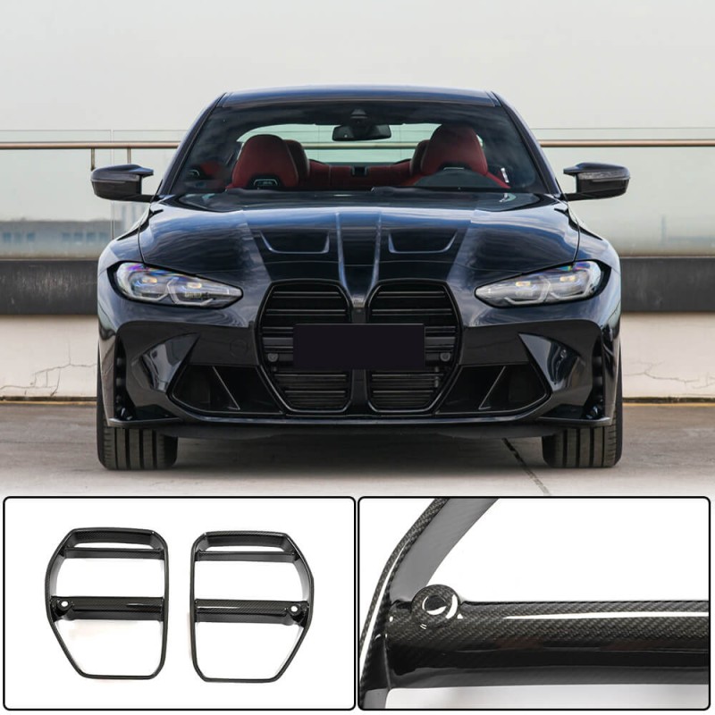 Ноздры V3 (для G80, Карбон) для BMW 3 серия G20/21 2018- гг