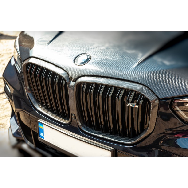 Ноздри M-Look V1 (2018-2022, карбон) для BMW X5 G05 2019- гг