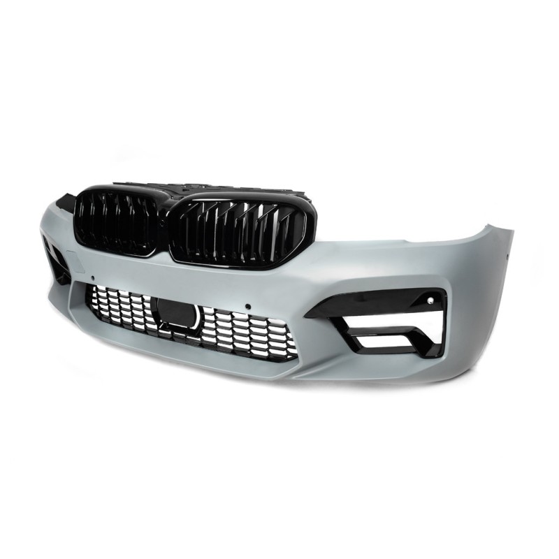 Передний бампер в сборе в стиле M5 F90 (для 2021-2025) для BMW 5 серия G30/31 Передний бампер в сборе в стиле M5 F90 (для 2021-2025) для BMW 5 серия G30/31