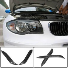 Вії на фари Карбон для BMW 1 серія E81/82/87/88 2004-2011 рр