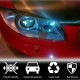 Реснички на фары (Карбон) для BMW 1 серия E81/82/87/88 2004-2011 гг Реснички на фары (Карбон) для BMW 1 серия E81/82/87/88 2004-2011 гг