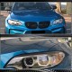 Ресницы на фары (Карбон) для BMW 2 серия F22/23 2014-2021 гг