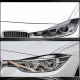 Реснички на Фары V2 (для F30, Карбон) для BMW 3 серия F-30/31/34 2012-2019 гг Реснички на Фары V2 (для F30, Карбон) для BMW 3 серия F-30/31/34 2012-2019 гг