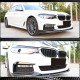 Реснички на фары Сухой карбон (2017-2020) для BMW 5 серия G30/31