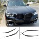 Реснички на фары (2018-2021, Карбон) для BMW X3 G01 2018- гг Реснички на фары (2018-2021, Карбон) для BMW X3 G01 2018- гг