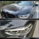 Реснички на фары (2018-2021, Карбон) для BMW X3 G01 2018- гг Реснички на фары (2018-2021, Карбон) для BMW X3 G01 2018- гг