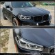 Реснички на фары (2018-2021, Карбон) для BMW X3 G01 2018- гг Реснички на фары (2018-2021, Карбон) для BMW X3 G01 2018- гг
