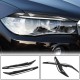Реснички на фары Карбон V1 для BMW X6 F-16 2014-2019 гг