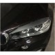 Реснички на фары Сухой карбон V2 для BMW X6 F-16 2014-2019 гг
