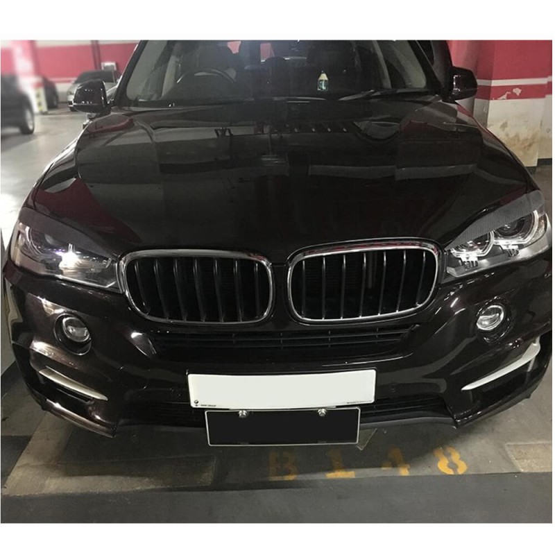 Реснички на Фары Lamp Eyelids FRP V3 для BMW X6 F-16 2014-2019 гг Реснички на Фары Lamp Eyelids FRP V3 для BMW X6 F-16 2014-2019 гг